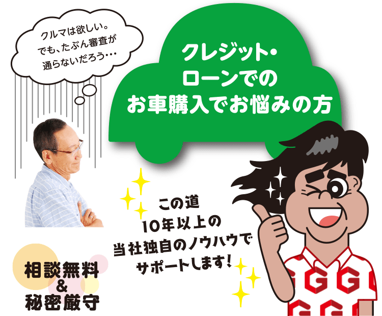 クレジット ローンのご相談 グローバルオート お得な乗り方 スーパー乗るだけセット取扱店